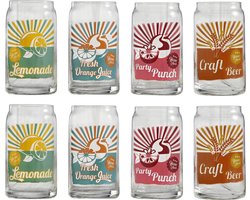 Royal Leerdam Time 2 Party Waterglas 35 cl - 8-delig