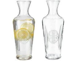 Royal Leerdam Water / sapkan Hedone - 2x - 1 liter - glas - karaf - schenkkan