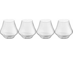 Royal Leerdam Whiskey glazen Artisan - 4x stuks - 290 ml - borrelglazen