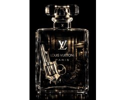 Royal Monogram – Master Bottled Edition- Kristal Helder Galerie kwaliteit Plexiglas 5mm. - Blind Aluminium Ophang-frame - Luxe wanddecoratie - Fotokunst - professioneel verpakt en gratis bezorgd