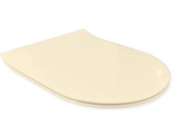 Royal Plaza Belbo closetzitting - slimseat - quickrelease - softclose - ivoor