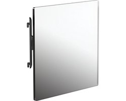 Royal plaza Parri spiegel niet vergrotend 26x26x7,5cm mat zwart