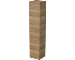 Royal plaza Veille hoge kast 35x35x170cm links 2 deuren natuur eiken