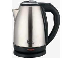 Royal Swiss - waterkoker  - Waterkoker 360° rotatie 1.8 Liter 1500w Zilver