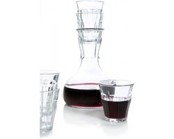 Royal VKB - Decanteer karaf + 4 glazen