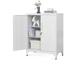 RoyaLuxe - Kantoor Kast - Dossier Kast - Kantoor - Kantoorartikelen - Kast - Dressoir - Kasten - Opbergkasten Met Deuren - Boekenkast - Boeken Kast