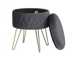 RoyaLuxe - Kruk - Krukje - Bank - Bankje - Zitbankje - Slaapkamer Bankje - Voetenbankje - Slaapkamer - Schoenenbankje - Schoenen bank - Opbergkastje - Opbergkast - Organizer - Organizers - Garderobe - Slaapkamer Organizer