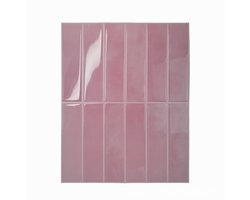 Roze 3D zelfklevende spatbescherming - 4 waterdichte opties, geschikt voor renovatie van keuken- en badkamerwanden