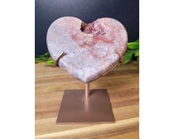 Roze Amethist Hart (nr.62)