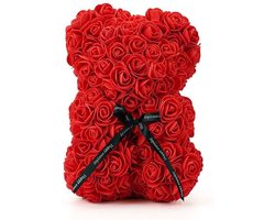 Rozen Teddy Beer 27 cm| Rose Bear | Rose Teddy | Liefde |Moederdag | Verjaardag |