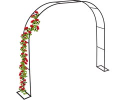 rozenboog - 210 x 280 x 40 cm - weerbestendig - metaal - vrijstaand