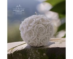 Rozensferen- Romantische betovering met onze Rozenbol kaars