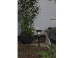 RTM Lighting Solar Priklamp -Zwart -Warm Wit -47CM -Zonne-Energie