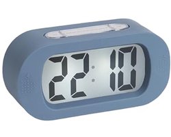 Rubber Alarm Clock – Digital Clock with Snooze Function – 14x7x5cm – Rectangle – Ideal for Bedroom