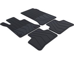 Rubber Automatten geschikt voor Mercedes GLK X204 - 2008-2015 - 4-delig - Uitvoering: X204 | Bijrijder Geen bevestiging
