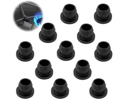 Rubber grommet set van 12 stuks voor pan carriers - essentiële camper accessoires voor Fiat Ducato en Pössl, waterdichte rubberen doppen en afdichtingen
