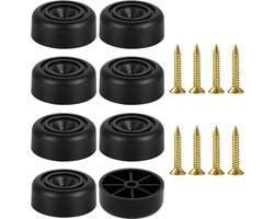 Rubber Voetjes voor Meubels, 8 Stuks Antislip Pads voor Tafel en Stoelen, Ideaal voor Bescherming van Vloeren en Meubels, 33 x 13 mm