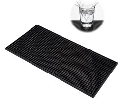 Rubberen Bar Mat van 30 x 15 cm voor Draining, Snelle Droogtijd en Gebruik in Keuken, Café of Restaurant
