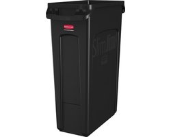 Rubbermaid 1955959 Vented Slim Jim-Afvalbak - Kunststof - CP653