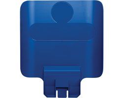 Rubbermaid - Afvalbak Paneel voor Slim Jim Recyclingstation - Blauw