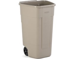 Rubbermaid Mobiele Container - 110 l - Beige
