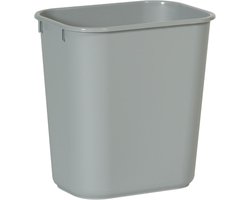 Rubbermaid Rechthoekige afvalbak 12,9 ltr, grijs (VB002955)
