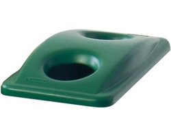 Rubbermaid Slim Jim Deksel Groen - F636