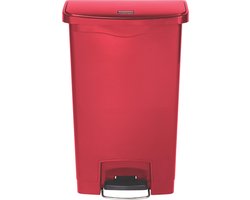Rubbermaid Slim Jim Step-On Container - Front Step - Kunststof - 50L - 456x292x719mm
