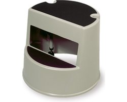 Rubbermaid Verrijdbaar Opstapje - Beige/Zwart