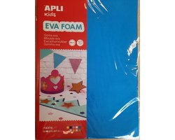 Rubberplaten Apli Kids 210x297x2mm assortiment 10 vel