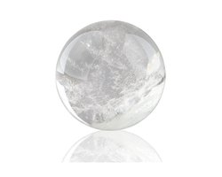 Ruben Robijn Bergkristal edelsteen bol 4-4,5 cm Madagaskar