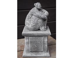 Rubens vrouw op zuil