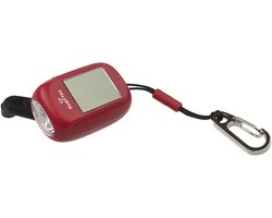 Rubytec Mini-zaklamp Kao Clip Led Solar 4,6 Cm Abs Rood