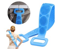Rugborstel douche - Badborstel - Lichaamsborstel - Rug borstel - Helpt mee eters verwijderen  - Massage borstel - Rug scrubber - Rugwasser - Scrub spons - Doucheborstel - Ontspanning - Spa - Douche accessoires - Voetborstel - Badkamer accessoires