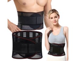 Rugbrace - Onderrug - Maat M - Rugband met Baleinen - Rug Brace voor Lage Rugpijn - Rug Corrector voor Houding Correctie - Rug bandage Ondersteuning Band - Geschikt voor Mannen en Vrouwen - voor Werk, Sport & Dagelijks Gebruik