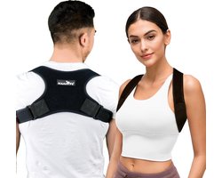 Rugbrace - Rug Corrector - Postuur Corrector - Houding Corrector - Houding Correctie - Vrouw en Man - DOUBLE