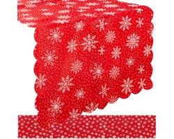 Ruhhy Kerstloper 220x35cm: Feestelijke Tafeldecoratie voor Kerst