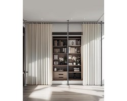 Ruimteverdeler zonder Boren - Roomdivider - Kamerscherm - Scheidingswand - Interieurwand