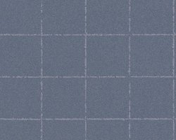 RUITJES BEHANG | Modern - blauw grijs zilver - A.S. Création New Elegance