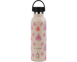 Runbott Drinkfles Thermosfles Alexandra India Pink 600 ml