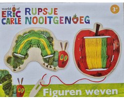 Rupsje NooitGenoeg - Eric Carle - Figuren Weven - Knutselen