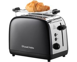 Russell Hobbs Colours Plus Broodrooster - Zwart - 26550-56