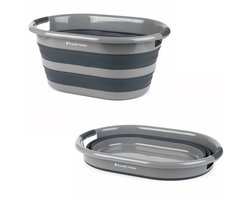 Russell Hobbs inklapbare wasserette wasmand inklapbaar Ovaal 27L grijs