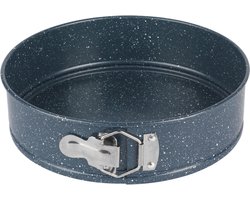 Russell Hobbs RH02176EU7 Springvorm Cake Pan, Antiaanbaklaag, Voor Biscuitgebak, Cheesecakes, Taarten, Ovenbestendig, Sterk & Duurzaam Koolstofstaal, Nightfall Stone Collectie, Blauw Marmer, 24 cm