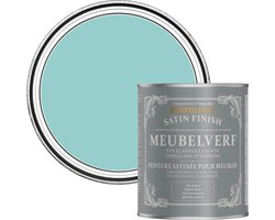 Rust-Oleum Blauw Meubelverf Zijdeglans - Groenblauw 750ml