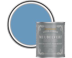 Rust-Oleum Blauw Meubelverf Zijdeglans - Korenbloemblauw 750ml