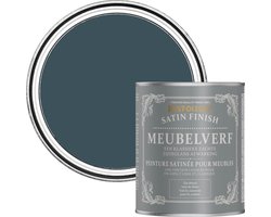 Rust-Oleum Donkerblauw Meubelverf Zijdeglans - Avondblauw 750ml