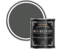 Rust-Oleum Donkergrijs Meubelverf Hoogglans - Grafiet 750ml
