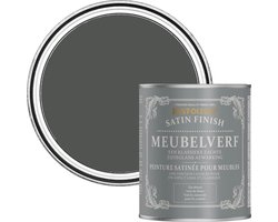 Rust-Oleum Donkergrijs Meubelverf Zijdeglans - Grafiet 750ml