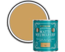 Rust-Oleum Geel Afwasbaar Matte Meubelverf - Dijon 750ml